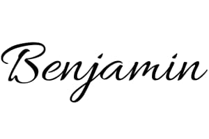 Signature de Benjamin