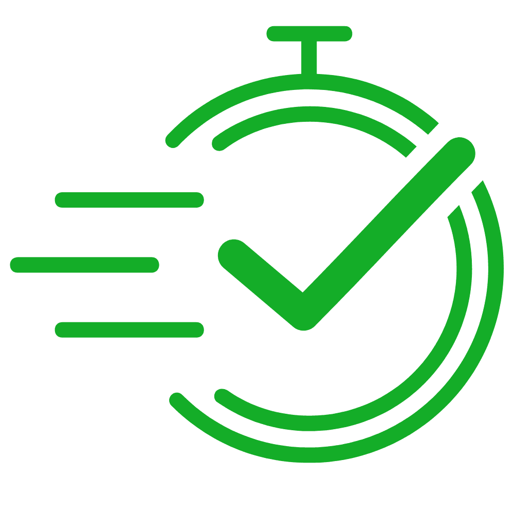 Chronomètre vert